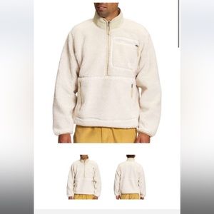 North Face Extreme Pile Half Zip Women’s XS in Cream